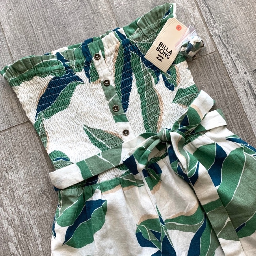 🔥🔥BILLABONG - FLORAL FORWARD FEELINGS JUMPSUIT🔥🔥 - Picture 9 of 11
